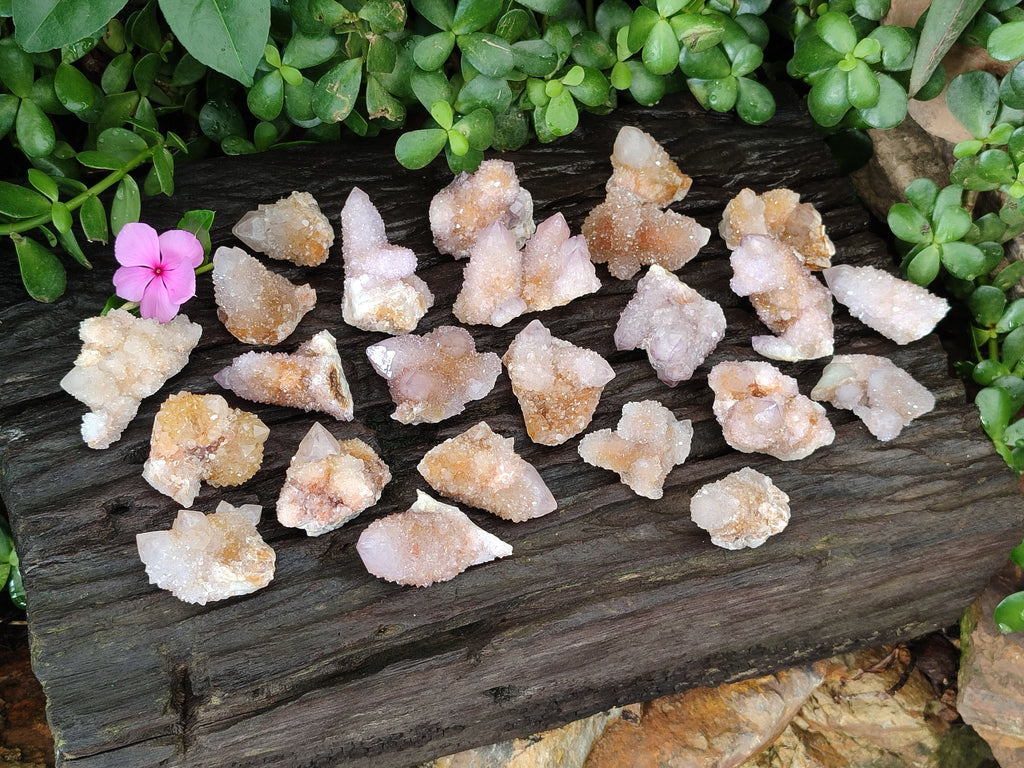 Natural Ametrine Spirit Quartz Crystals x 35 From Boekenhouthoek, South Africa - Toprock Gemstones and Minerals 