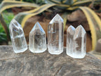 Polished Clear Quartz Crystals x 35 From Madagascar - Toprock Gemstones and Minerals 