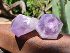 Natural Jacaranda Amethyst Quartz Crystals x 12 From Mumbwa, Zambia - Toprock Gemstones and Minerals 