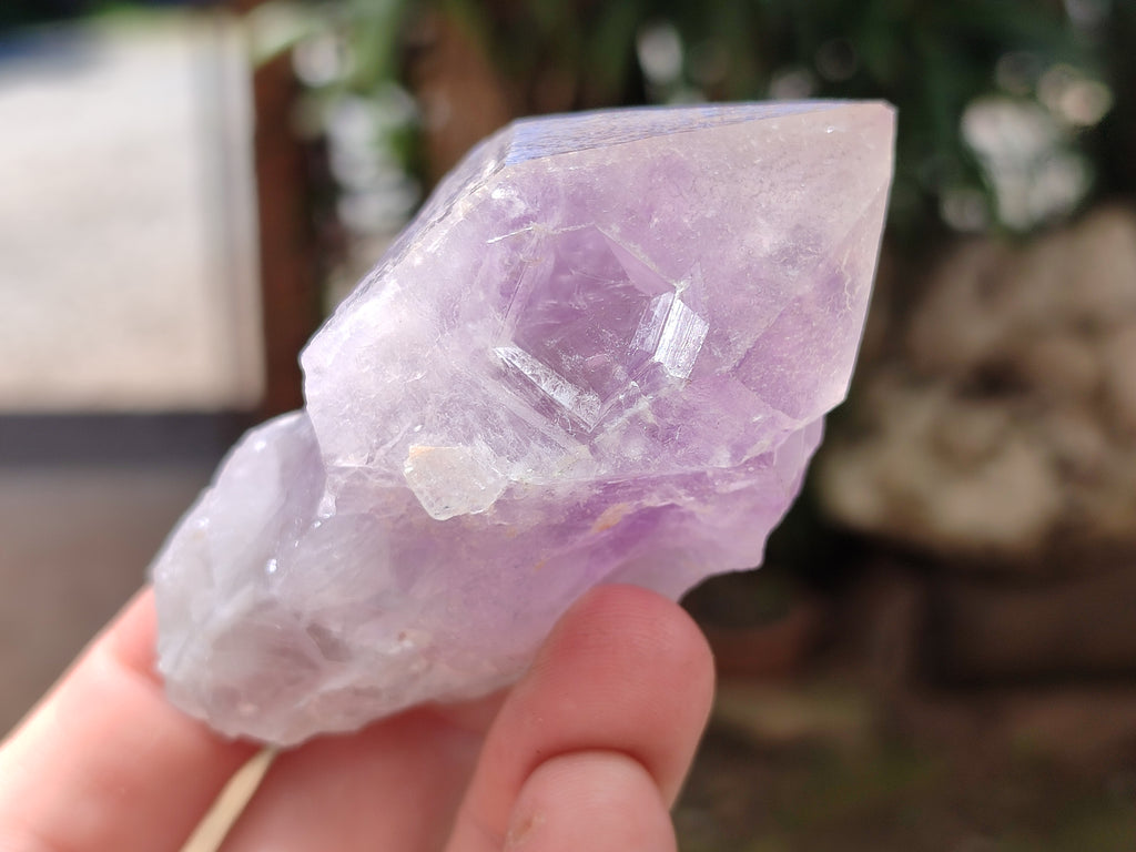 Natural Jacaranda Amethyst Quartz Crystals x 12 From Mumbwa, Zambia - Toprock Gemstones and Minerals 