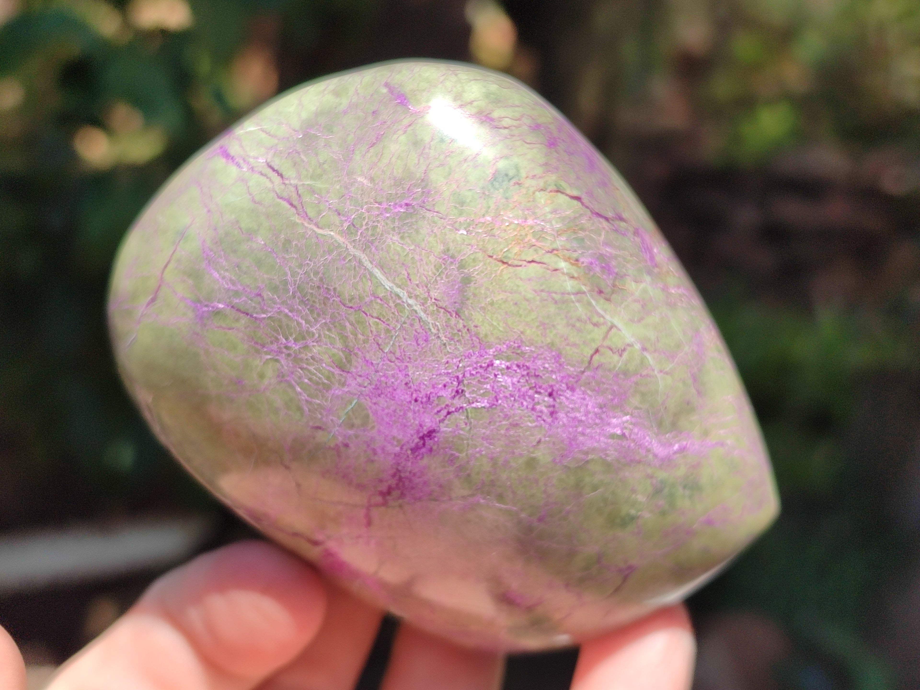 Polished Stichtite Standing Free Forms x 4 From Barberton, South Africa - Toprock Gemstones and Minerals 