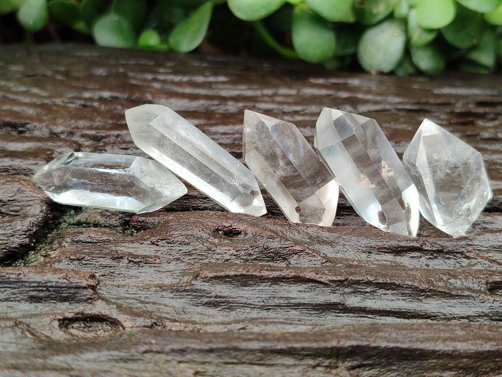 Polished Double Terminated Clear Quartz Crystals x 70 From Madagascar - Toprock Gemstones and Minerals 