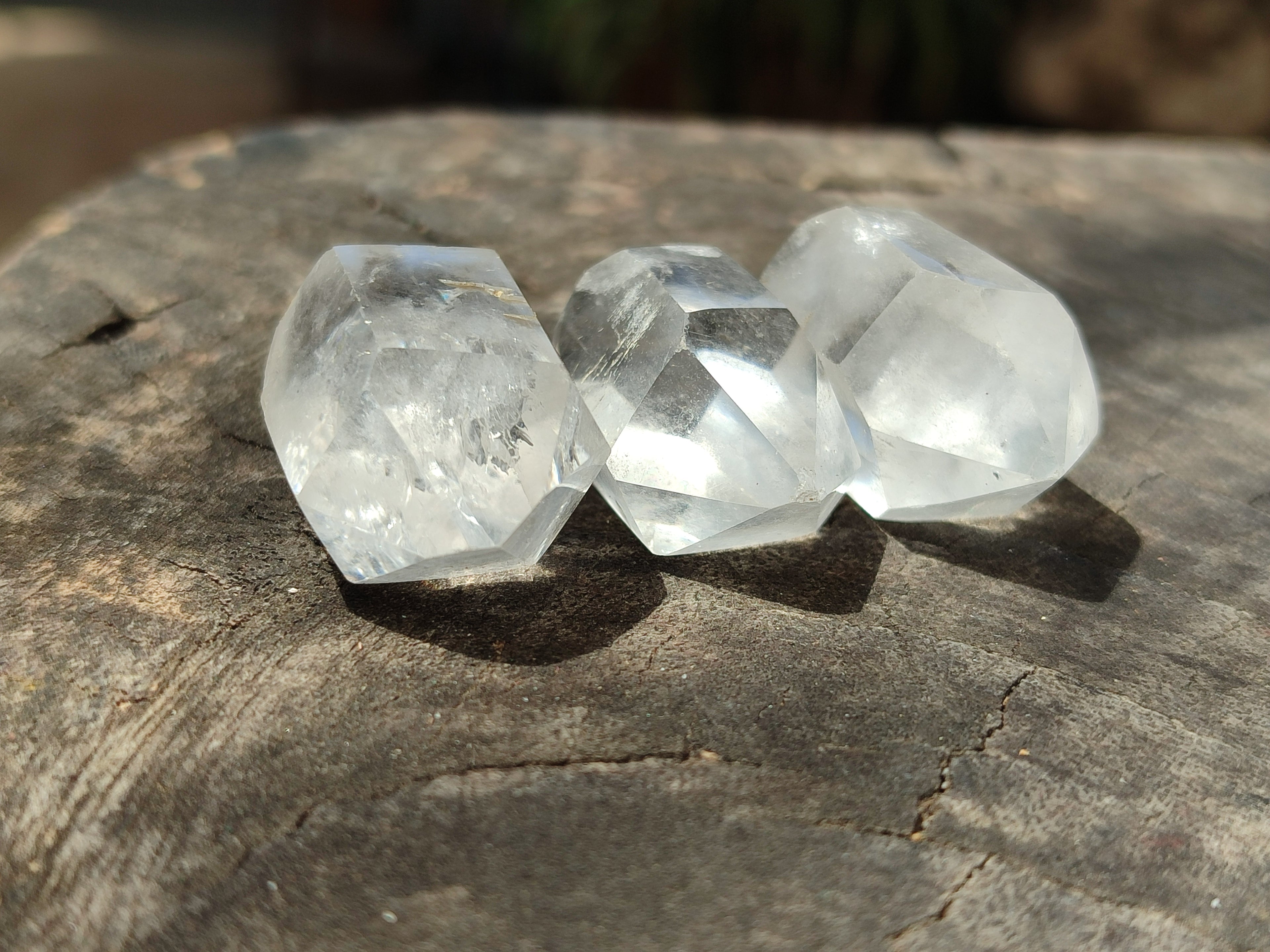 Polished Double Terminated Clear Quartz Crystals x 70 From Madagascar - Toprock Gemstones and Minerals 