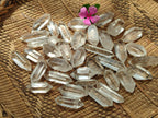 Polished Double Terminated Clear Quartz Crystals x 70 From Madagascar - Toprock Gemstones and Minerals 
