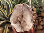 Natural Hematoid Quartz Clusters x 3 From Karoi, Zimbabwe - Toprock Gemstones and Minerals 