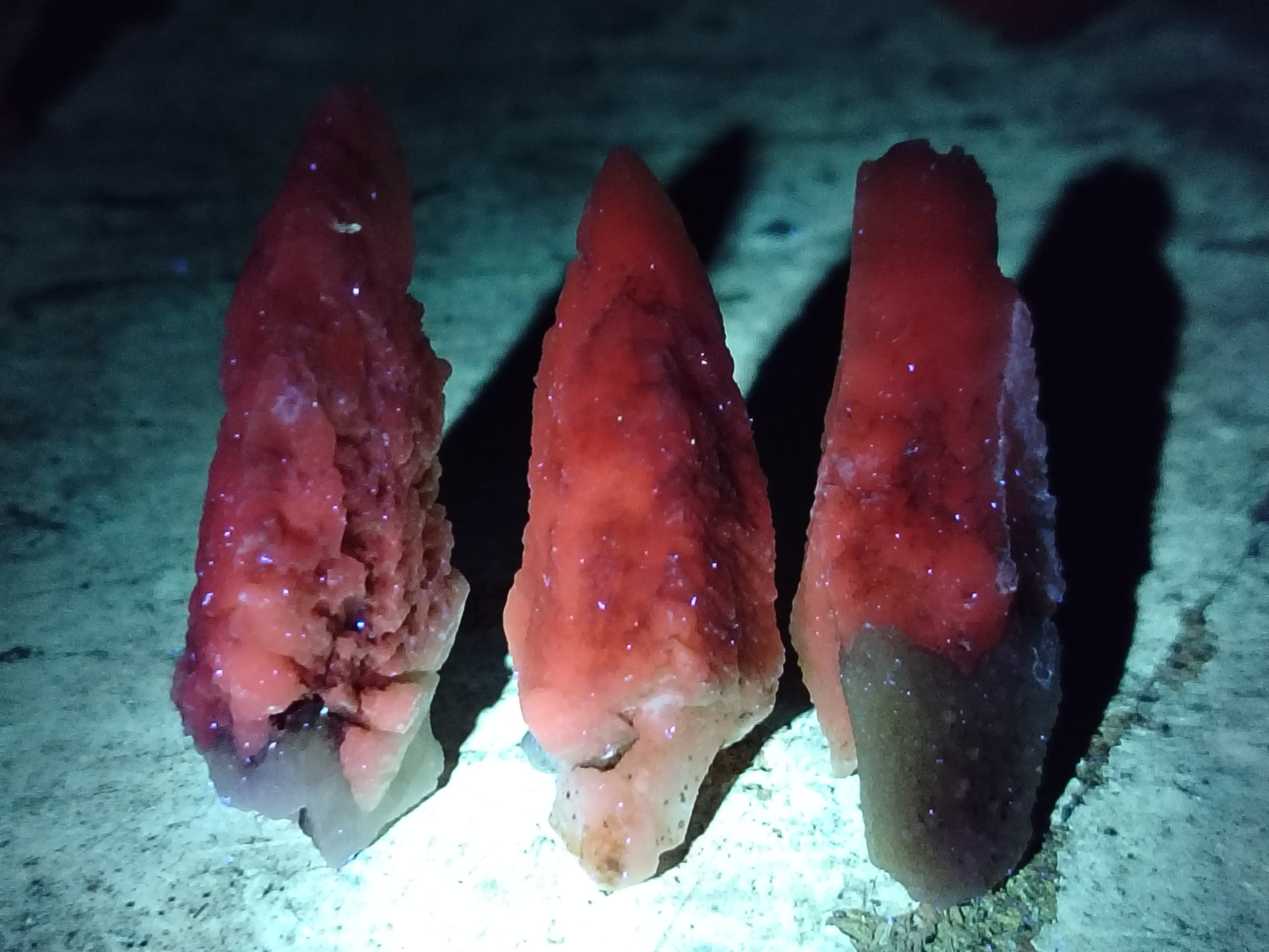Natural Drusy Quartz Coated Calcite Pseudomorph Specimens x 35 From Alberts Mountain, Lesotho - Toprock Gemstones and Minerals 
