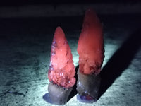 Natural Drusy Quartz Coated Calcite Pseudomorph Specimens x 35 From Alberts Mountain, Lesotho - Toprock Gemstones and Minerals 