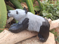 Hand Made Soapstone Panda Carving x 1 From Zimbabwe - Toprock Gemstones and Minerals 