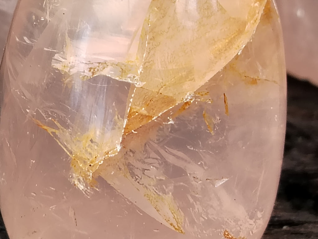 Polished Rose Quartz Mushrooms x 6 From Ambatondrazaka, Madagascar - Toprock Gemstones and Minerals 