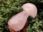 Polished Rose Quartz Mushrooms x 6 From Ambatondrazaka, Madagascar - Toprock Gemstones and Minerals 