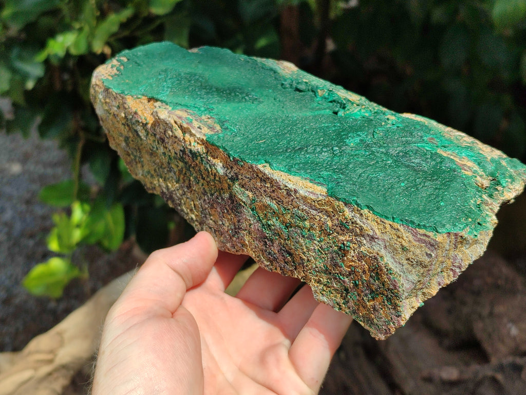 Natural Botryoidal Malachite Specimens x 2 From Tenke Fungurume, Congo - Toprock Gemstones and Minerals 