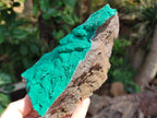 Natural Botryoidal Malachite Specimens x 2 From Tenke Fungurume, Congo - Toprock Gemstones and Minerals 