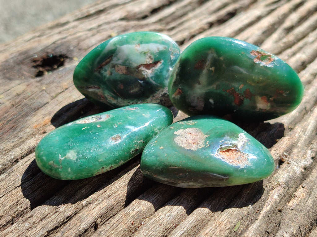 Polished Emerald Mtorolite Free Forms x 24 From Mutorashanga, Zimbabwe - Toprock Gemstones and Minerals 