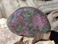 Polished Ruby Corundum In Chrome Verdite Free Forms x 3 From Zimbabwe - Toprock Gemstones and Minerals 