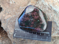 Polished Ruby Corundum In Chrome Verdite Free Forms x 3 From Zimbabwe - Toprock Gemstones and Minerals 