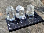 Polished Mini Clear Quartz Crystals x 35 From Madagascar - Toprock Gemstones and Minerals 