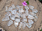 Polished Mini Clear Quartz Crystals x 35 From Madagascar - Toprock Gemstones and Minerals 