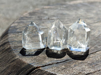 Polished Mini Clear Quartz Crystals x 35 From Madagascar - Toprock Gemstones and Minerals 