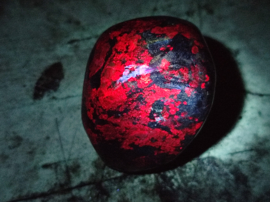 Polished Ruby Corundum In Chrome Verdite Free Forms x 3 From Zimbabwe - Toprock Gemstones and Minerals 