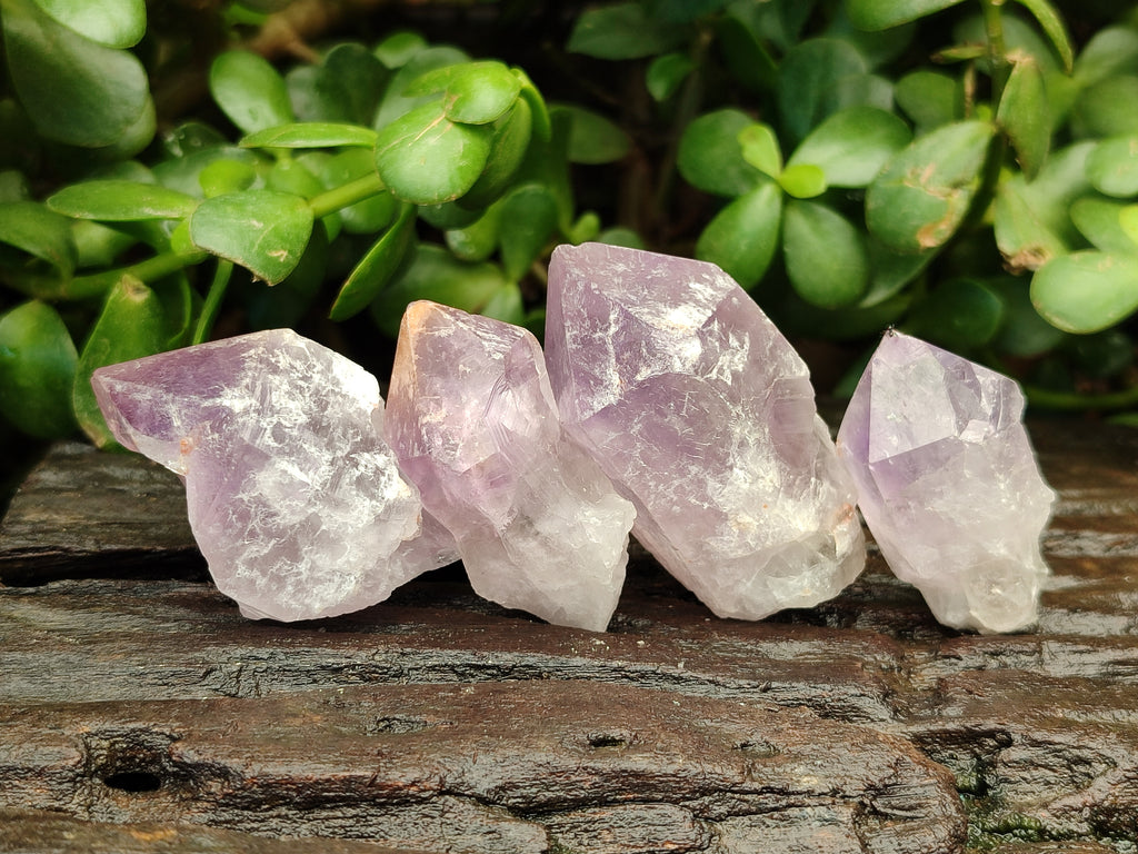 Natural Jacaranda Amethyst Quartz Crystals x 35 From Mumbwa, Zambia - Toprock Gemstones and Minerals 