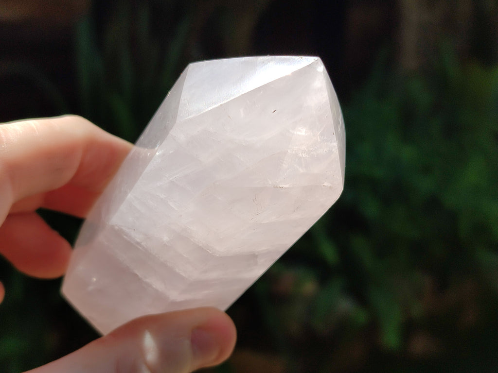 Polished Rose Quartz Crystal Points x 6 From Ambatondrazaka, Madagascar - Toprock Gemstones and Minerals 