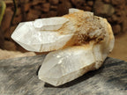 Natural Hematoid Madagascar Quartz Clusters x 2 from Madagascar - Toprock Gemstones and Minerals 