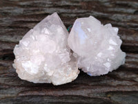 Natural Amethyst Spirit Quartz Clusters x 12 From Boekenhouthoek, South Africa