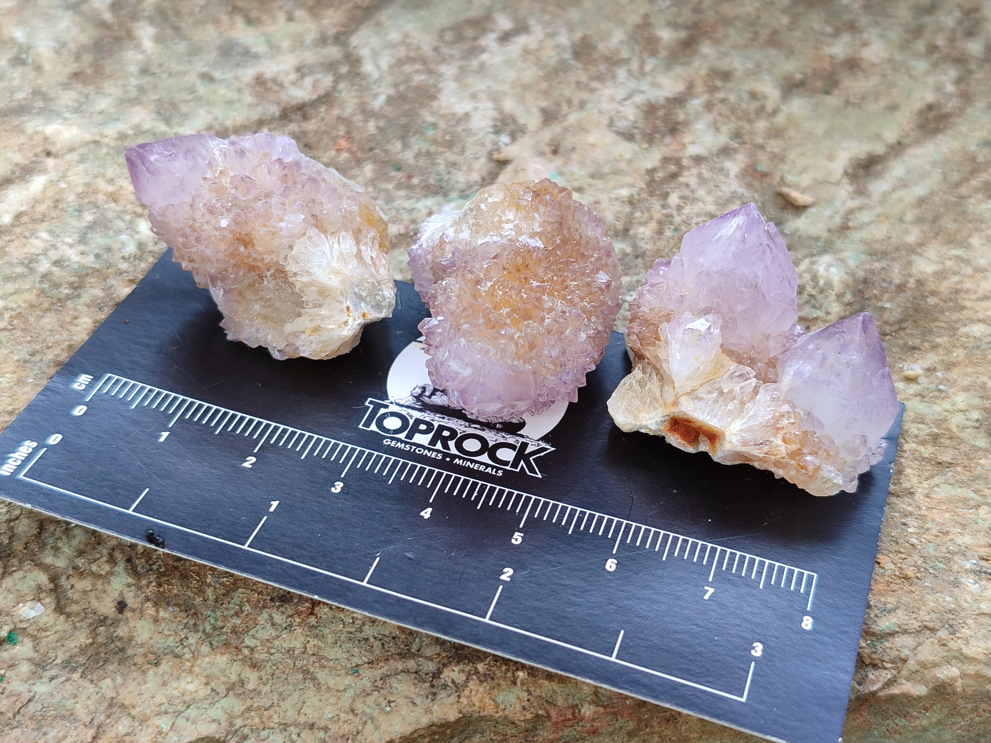 Natural Amethyst Spirit Quartz Clusters x 28 From Boekenhouthoek, South Africa - Toprock Gemstones and Minerals 