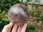 Polished Smokey Quartz Spheres / Balls x 2 From Madagascar - Toprock Gemstones and Minerals 