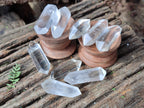 Polished Double Terminated Clear Quartz Crystals x 70 From Madagascar - Toprock Gemstones and Minerals 