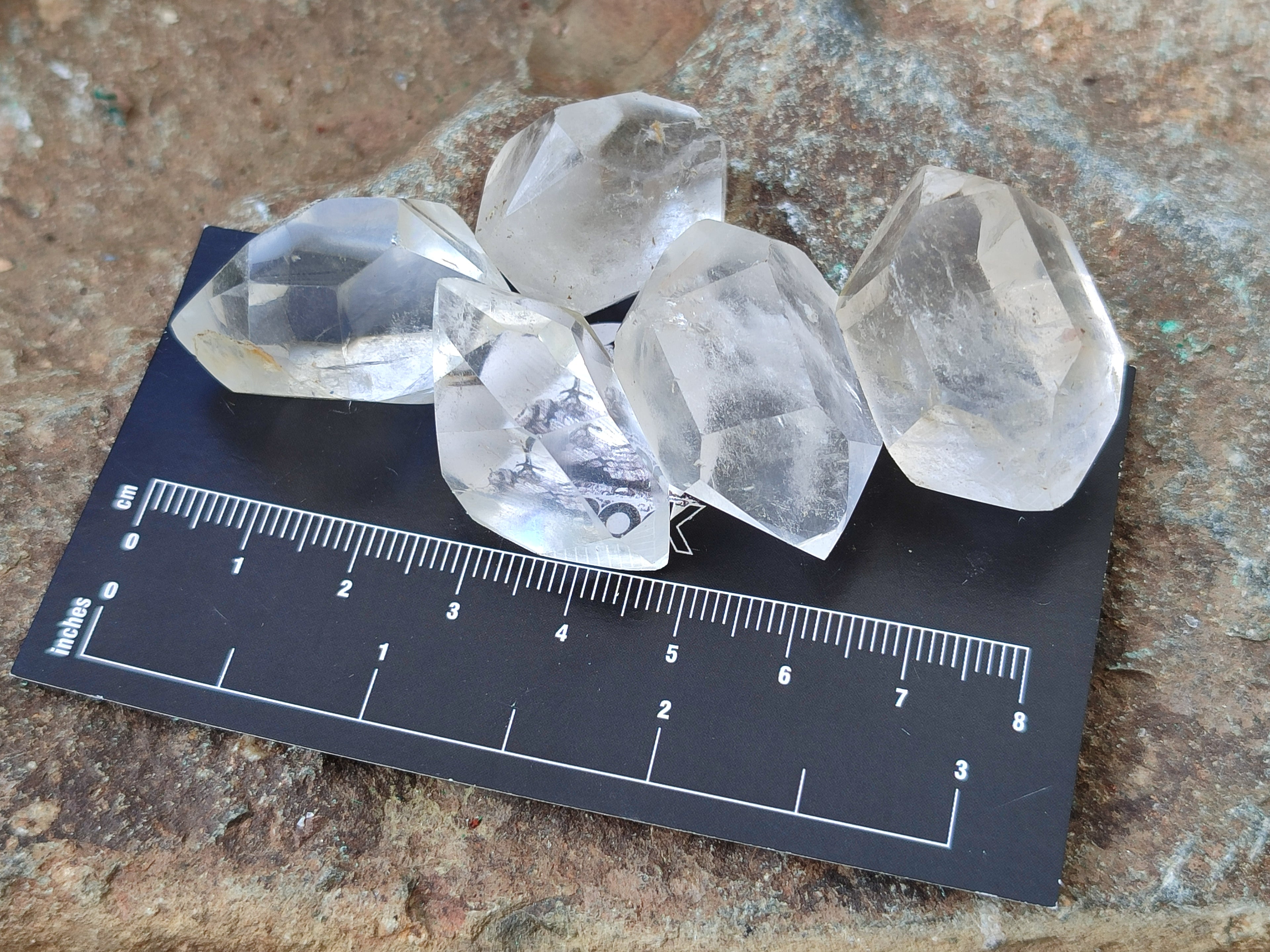 Polished Double Terminated Clear Quartz Crystals x 70 From Madagascar - Toprock Gemstones and Minerals 