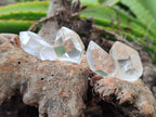 Polished Double Terminated Clear Quartz Crystals x 70 From Madagascar - Toprock Gemstones and Minerals 