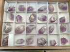 Natural Jacaranda Amethyst Quartz Crystals x 24 From Mumbwa, Zambia - Toprock Gemstones and Minerals 