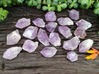 Natural Jacaranda Amethyst Quartz Crystals x 24 From Mumbwa, Zambia - Toprock Gemstones and Minerals 