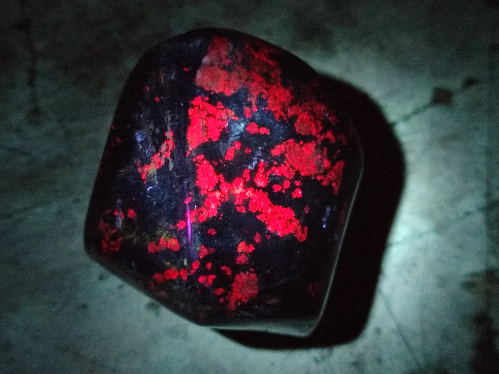 Polished Ruby Corundum In Chrome Verdite Free Forms x 3 From Zimbabwe - Toprock Gemstones and Minerals 