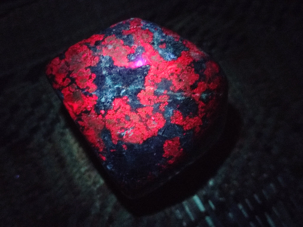 Polished Ruby Corundum In Chrome Verdite Free Forms x 3 From Zimbabwe - Toprock Gemstones and Minerals 