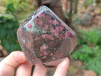 Polished Ruby Corundum In Chrome Verdite Free Forms x 3 From Zimbabwe - Toprock Gemstones and Minerals 