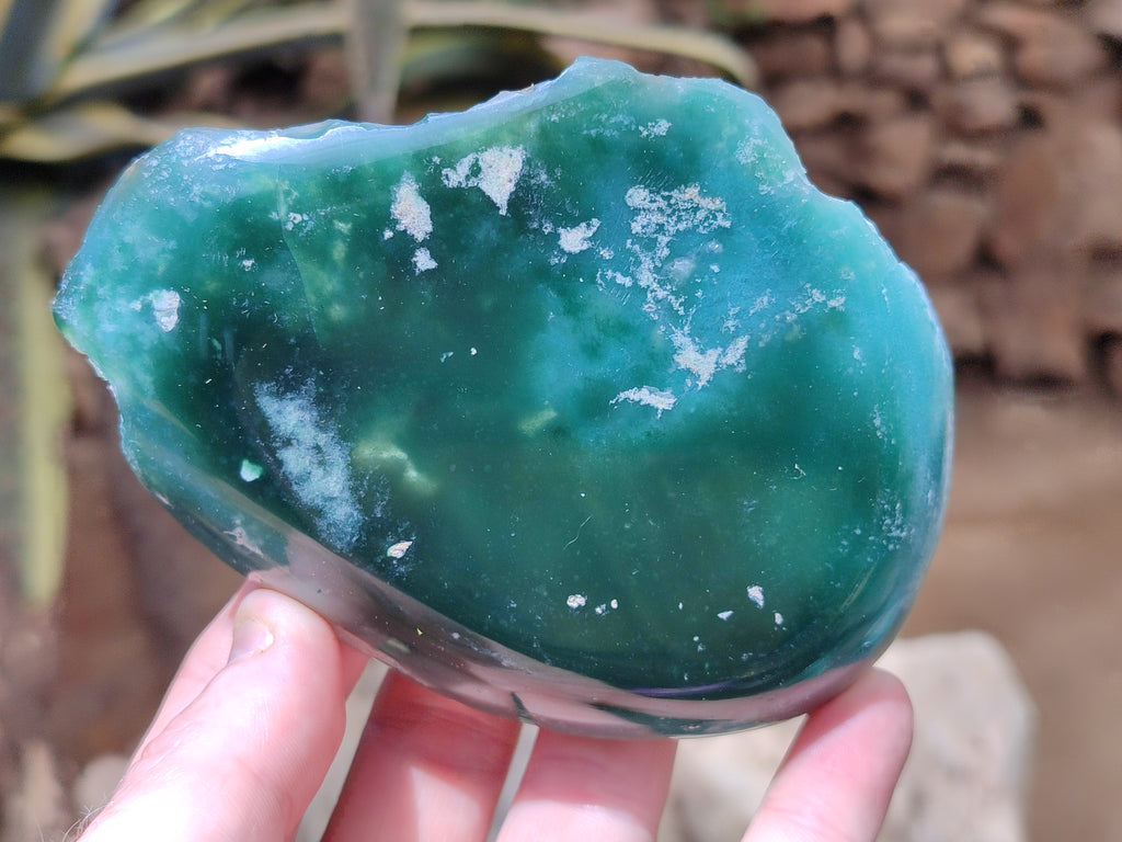 Polished On One Side Emerald Mtorolite Plates x 6 From Mutorashanga, Zimbabwe - Toprock Gemstones and Minerals 
