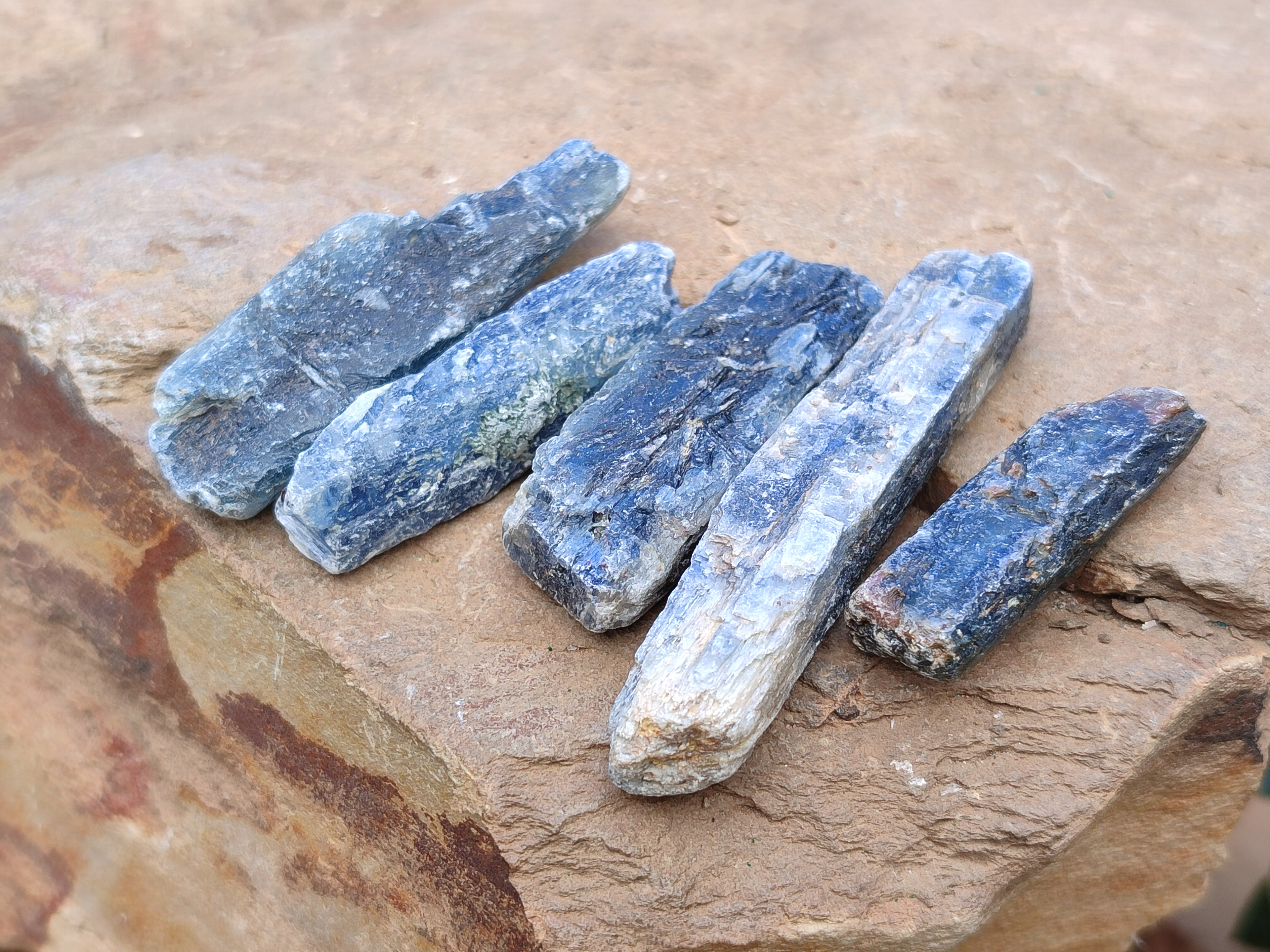 Natural Kyanite Crystals x 1.95 Kg Lot From Karoi, Zimbabwe - Toprock Gemstones and Minerals 