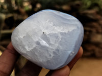 Polished Blue Lace Agate Geodes x 12 From Nsanje, Malawi - Toprock Gemstones and Minerals 