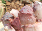 Natural Red Hematoid Quartz Cluster x 1 From Karoi, Zimbabwe - Toprock Gemstones and Minerals 