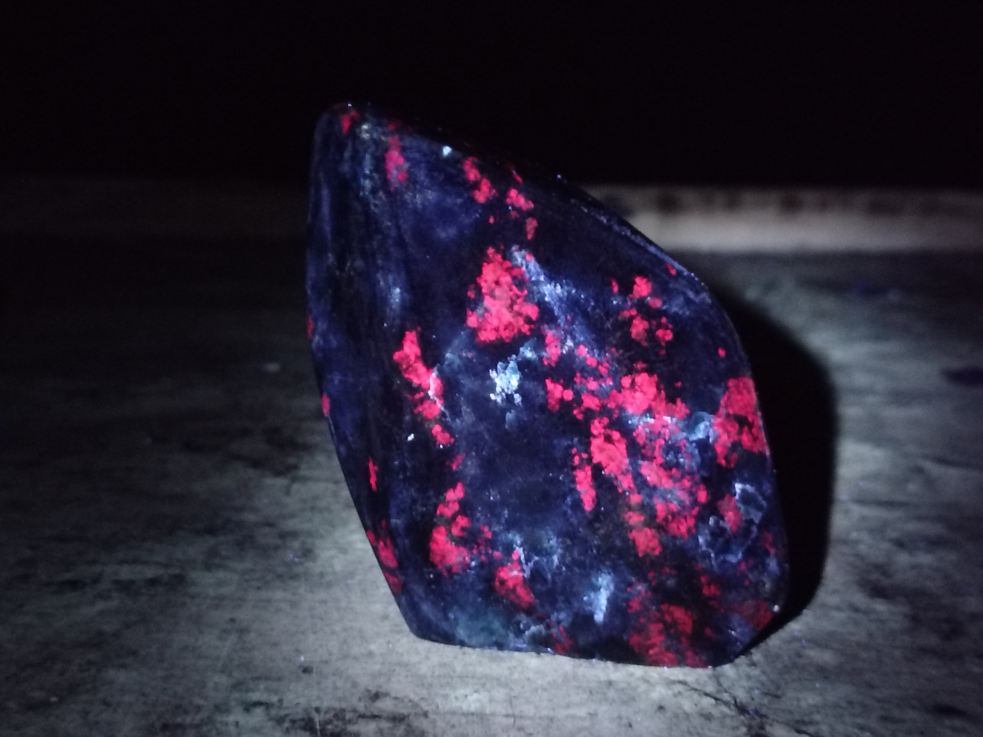 Polished Ruby Corundum In Chrome Verdite Standing Free Forms x 3 From Zimbabwe - Toprock Gemstones and Minerals 