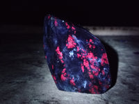 Polished Ruby Corundum In Chrome Verdite Standing Free Forms x 3 From Zimbabwe - Toprock Gemstones and Minerals 