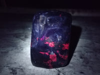 Polished Ruby Corundum In Chrome Verdite Standing Free Forms x 3 From Zimbabwe - Toprock Gemstones and Minerals 