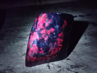 Polished Ruby Corundum In Chrome Verdite Standing Free Forms x 3 From Zimbabwe - Toprock Gemstones and Minerals 