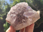Natural Jacaranda Amethyst Quartz Clusters x 3 From Mumbwa, Zambia - Toprock Gemstones and Minerals 