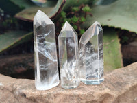 Polished Smokey Quartz Crystals x 35 From Madagascar - Toprock Gemstones and Minerals 