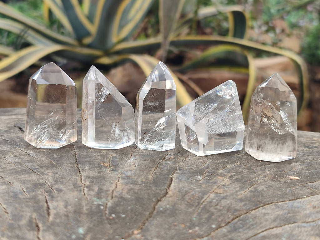 Polished Smokey Quartz Crystals x 35 From Madagascar - Toprock Gemstones and Minerals 
