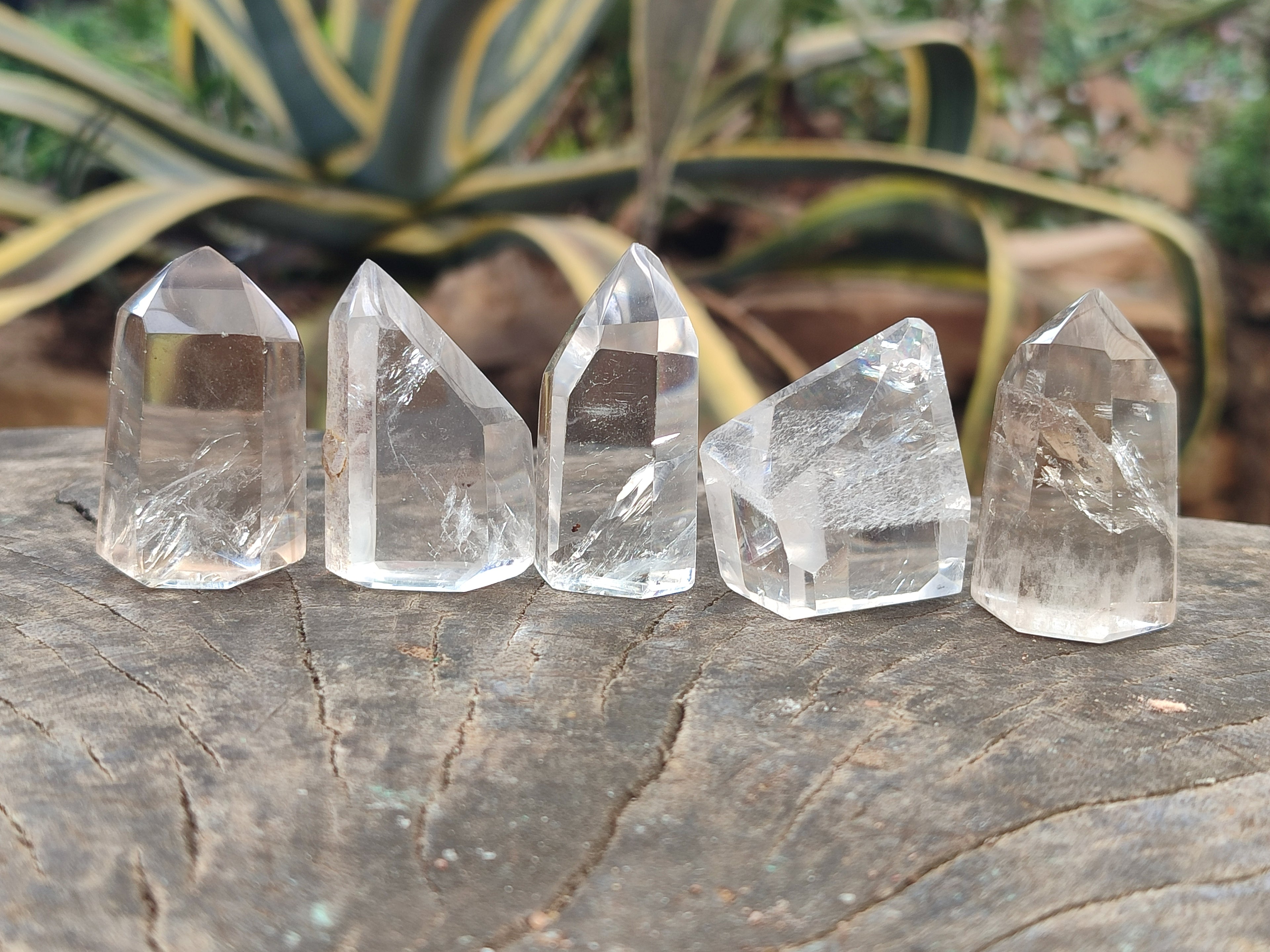 Polished Smokey Quartz Crystals x 35 From Madagascar - Toprock Gemstones and Minerals 