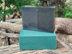 Hand Made Black Basalt Jewellery Box x 1 From South Africa - Toprock Gemstones and Minerals 